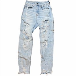 American Eagle mom jeans size 0 regular